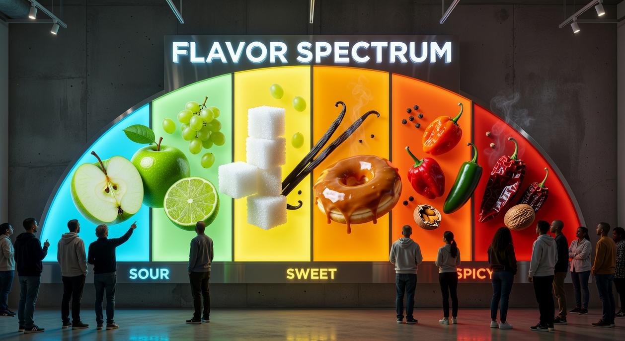 flavor spectrum