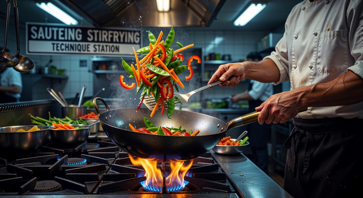 sauteing stirfrying