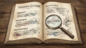 Vagueness Glossary